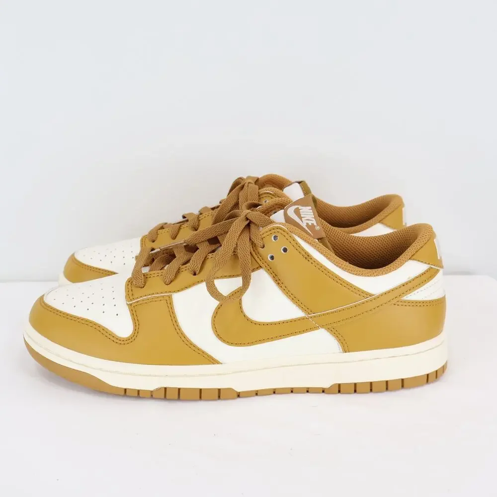 Nike Men's Dunk Low Retro Sneaker Shoe Pale Ivory Wheat Size US 10